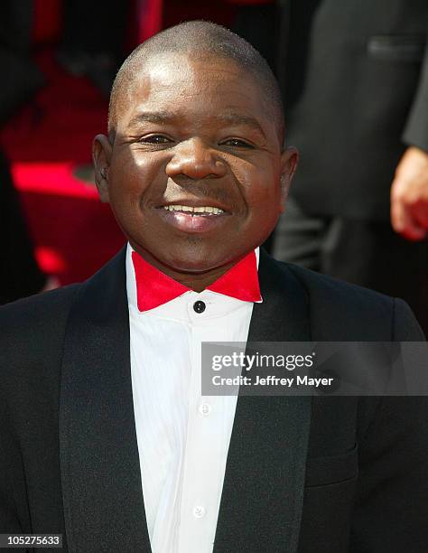 Gary Coleman during The 55th Annual Primetime Emmy Awards - Arrivals at The Shrine Theater in Los Angeles, California, United States.