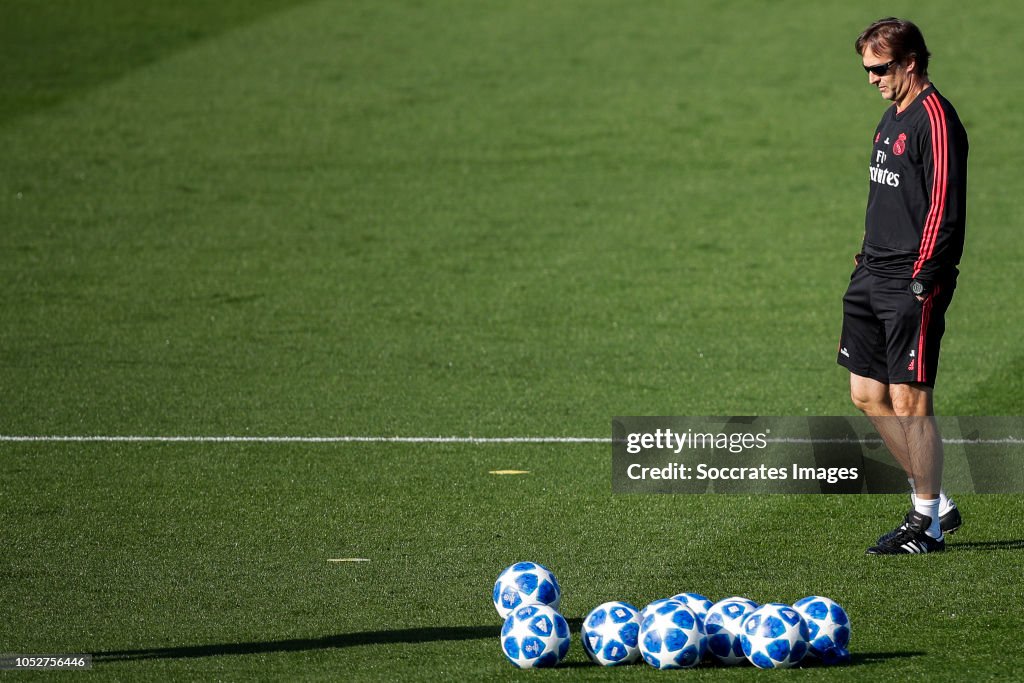 Training session Real Madrid