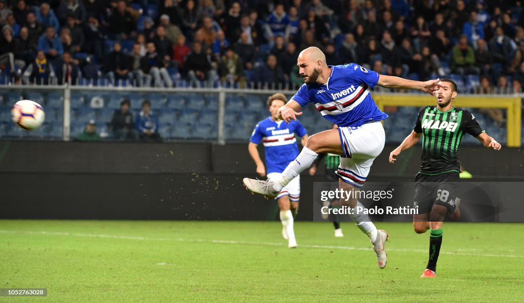 UC Sampdoria v US Sassuolo - Serie A