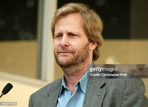 Jeff Daniels during Ted Turner Receives a Star on The Hollywood Walk of Fame in Hollywood, California, United States.