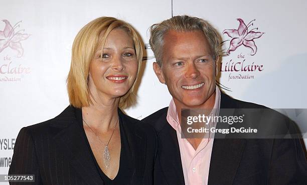 Lisa Kudrow and husband Michel Stern during The Lili Claire Foundation's 6th Annual Benefit at Beverly Hilton Hotel in Beverly Hills, California,...