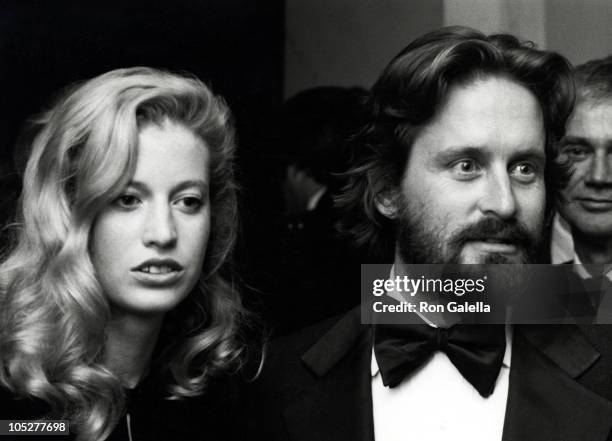 Michael Douglas and Diandra Douglas during American Film Institute 10th Anniversary at Kennedy Center in Washington DC, Maryland, United States.