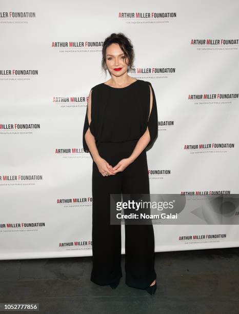 Katrina Lenk attends the 2018 Arthur Miller Foundation Honors at City Winery on October 22, 2018 in New York City.