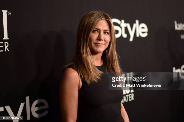 Jennifer Aniston attends the 2018 InStyle Awards at The Getty Center on October 22, 2018 in Los Angeles, California.