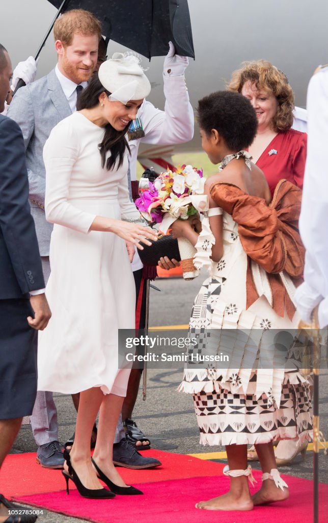 The Duke And Duchess Of Sussex Visit Fiji - Day 1