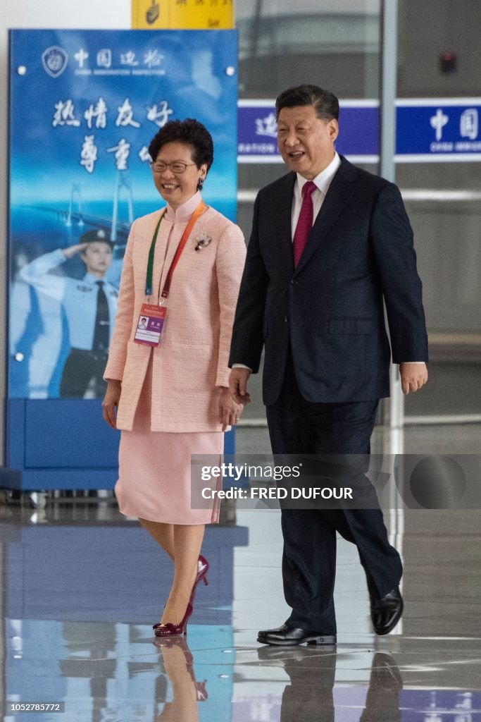 CHINA-HONG KONG-MACAU-BRIDGE-POLITICS