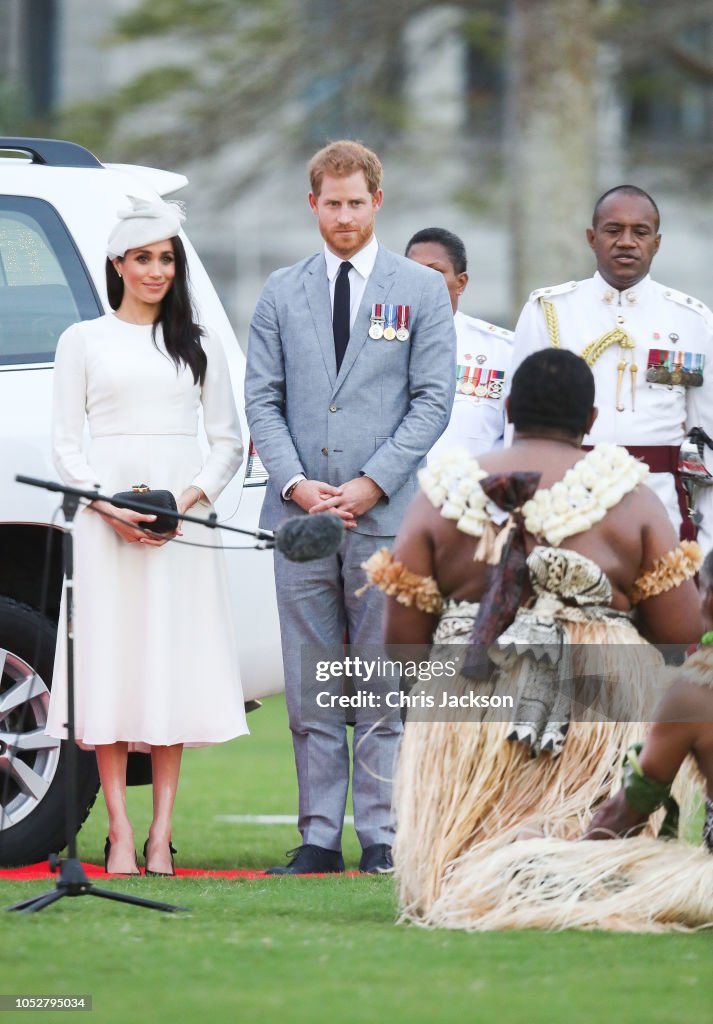 The Duke And Duchess Of Sussex Visit Fiji - Day 1