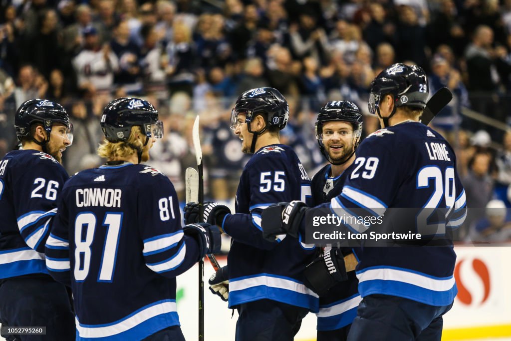 NHL: OCT 22 Blues at Jets