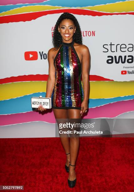 Social Media Personality Janina Gordillo attends the 8th Annual Streamy Awards at The Beverly Hilton Hotel on October 22, 2018 in Beverly Hills,...