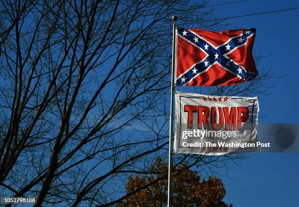 Some Confederate flag representations are being seen more often these days because of what has been labeled, "The Trump Effect." Flying the flag in...