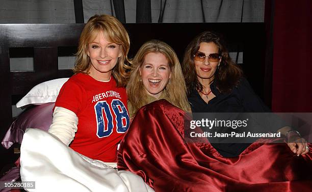 Deidre Hall, Melissa Reeves and Kristian Alfonso at Kookoon