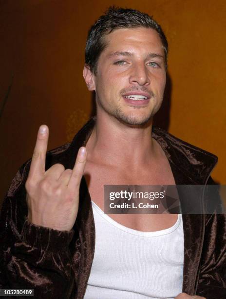 Simon Rex during Grand Opening of GQ Lounge at Forbidden City Los Angeles - Inside at Forbidden City in Hollywood, California, United States.