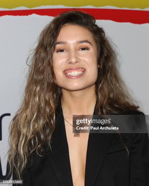 Social Media Personality Kristen McAtee attends the 8th Annual Streamy Awards at The Beverly Hilton Hotel on October 22, 2018 in Beverly Hills,...