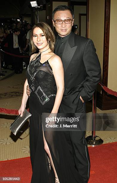 Cary Tagawa and Agata Gotova during The 56th Annual DGA Awards - Arrivals at The Century Plaza Hotel in Century City, California, United States.