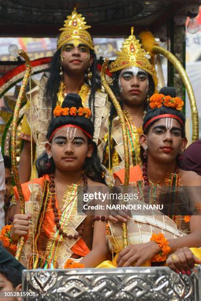 Lord Rama Sons Kusa Photos and Premium High Res Pictures - Getty Images
