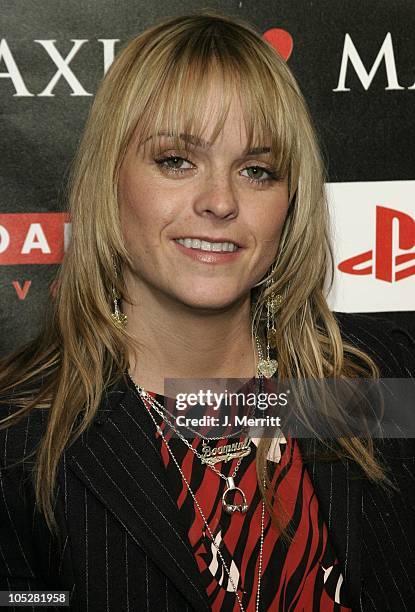 Taryn Manning during Maxim Magazine Valentines Day Love Party - Arrivals at Papaz in Hollywood, California, United States.