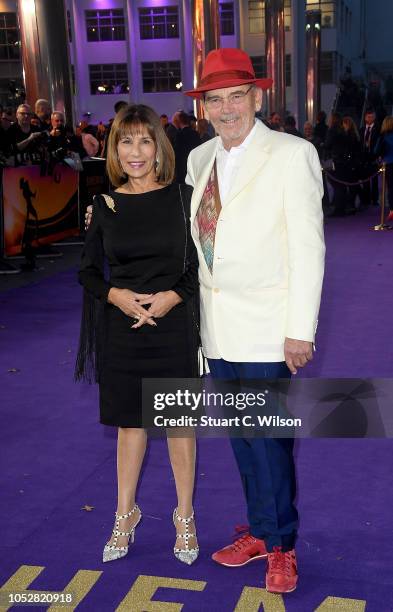 Kashmira Cooke and Jim Beach attend the World Premiere of 'Bohemian Rhapsody' at SSE Arena Wembley on October 23, 2018 in London, England.