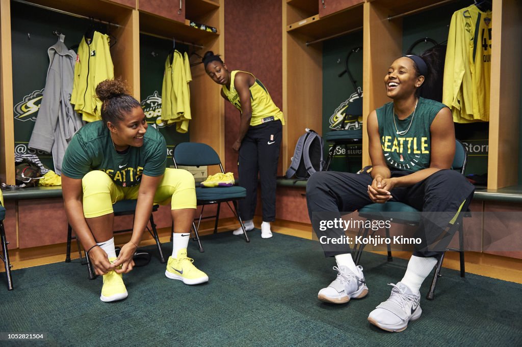 Seattle Storm vs Washington Mystics, 2018 WNBA Finals