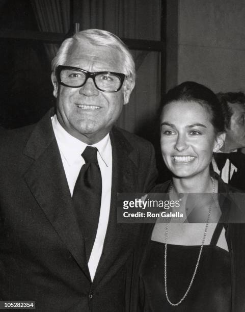 Cary Grant and Barbara Harris during "Hide In Plain Sight" - Premiere Party at The Beverly Wilshire Hotel in Beverly Hills, California, United States.