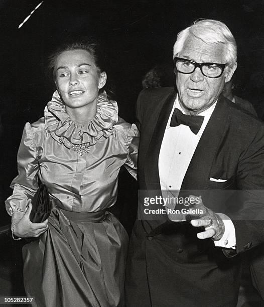 Cary Grant and Barbara Harris during "Hide In Plain Sight" - Premiere Party at The Beverly Wilshire Hotel in Beverly Hills, California, United States.