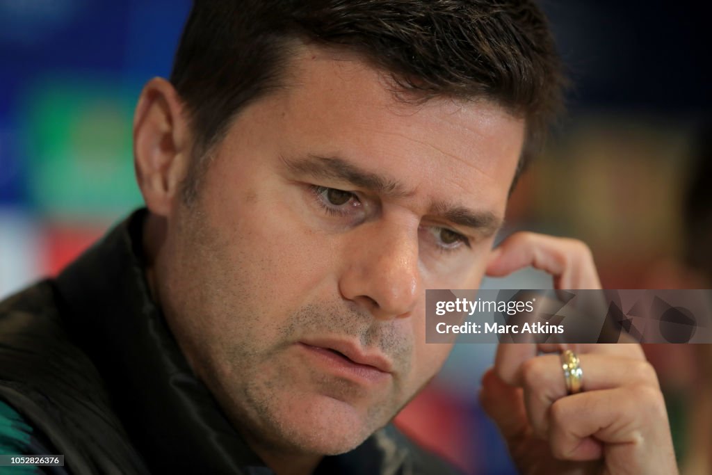 Tottenham Hotspur Training Session and Press Conference