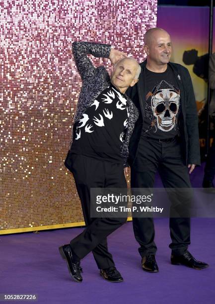 Wayne Sleep and Jose Bergera attend the World Premiere of 'Bohemian Rhapsody' at The SSE Arena, Wembley on October 23, 2018 in London, England.