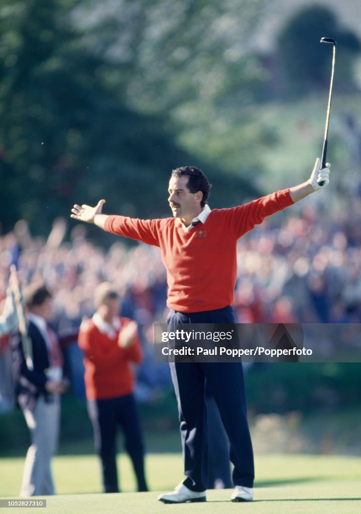 Sam Torrance During The 1985 Ryder Cup