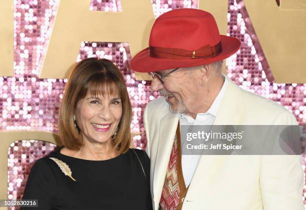 Kashmira Bulsara and Jim Beach attend the World Premiere of 'Bohemian Rhapsody' at SSE Arena Wembley on October 23, 2018 in London, England.