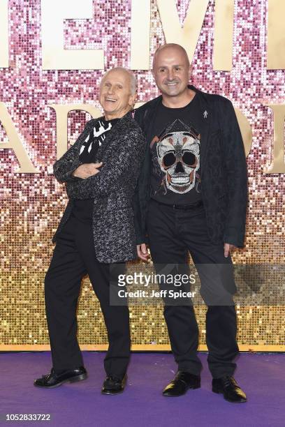 Wayne Sleep and Jose Bergera attend the World Premiere of 'Bohemian Rhapsody' at SSE Arena Wembley on October 23, 2018 in London, England.