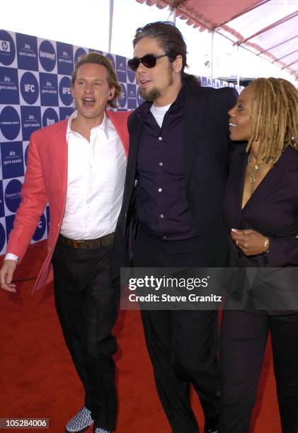 Carson Kressley, Benicio Del Toro and Debra Wilson