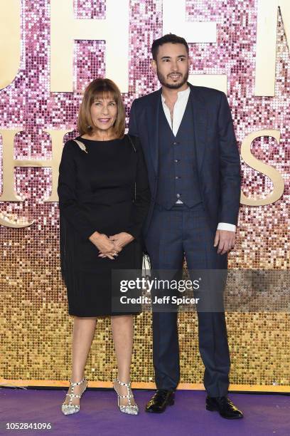 Kashmira Bulsara and Jamal Zook attend the World Premiere of 'Bohemian Rhapsody' at SSE Arena Wembley on October 23, 2018 in London, England.