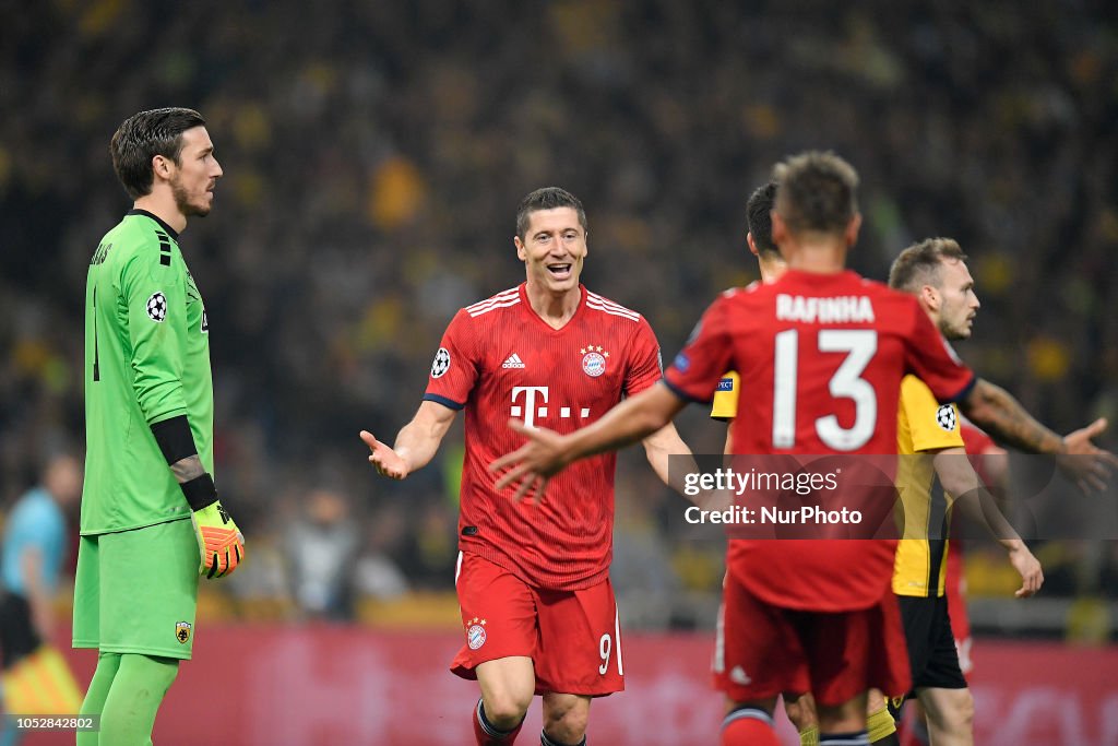 AEK Athens v FC Bayern Muenchen - UEFA Champions League Group E