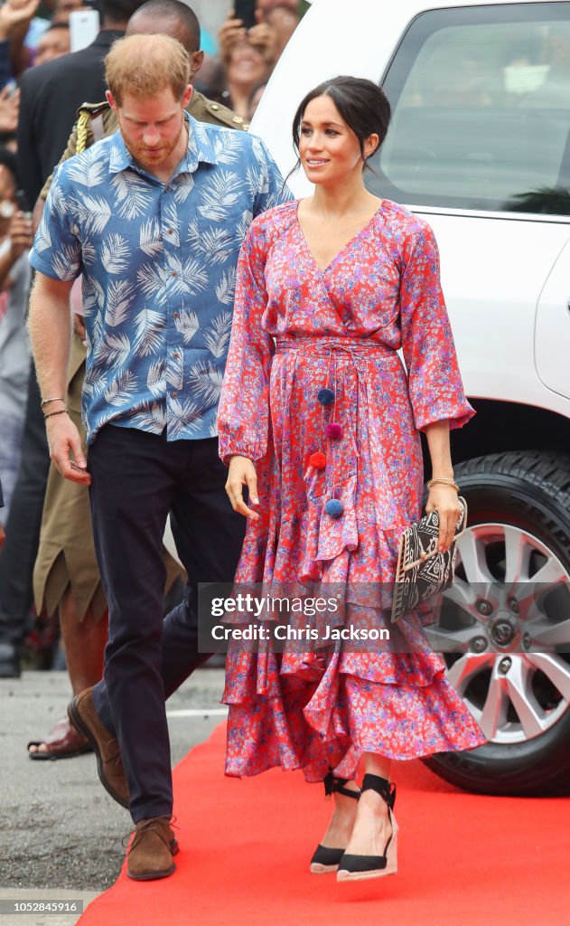 The Duke And Duchess Of Sussex Visit Fiji - Day 2