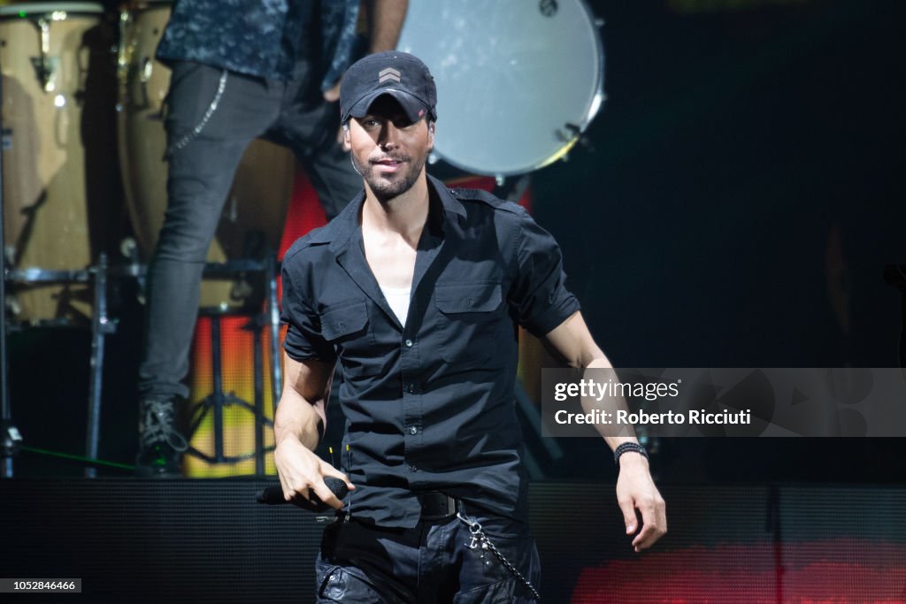 Enrique Iglesias Performs At The SSE Hydro Glasgow