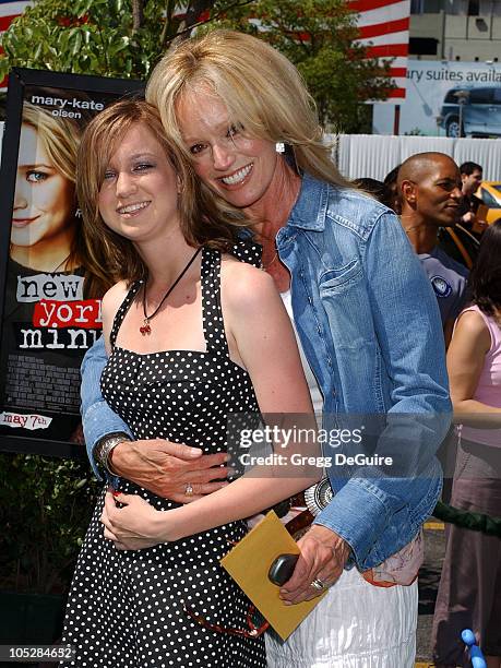 Susan Anton and niece Katherine during "New York Minute" World Premiere - Arrivals at Grauman's Chinese in Hollywood, California, United States.