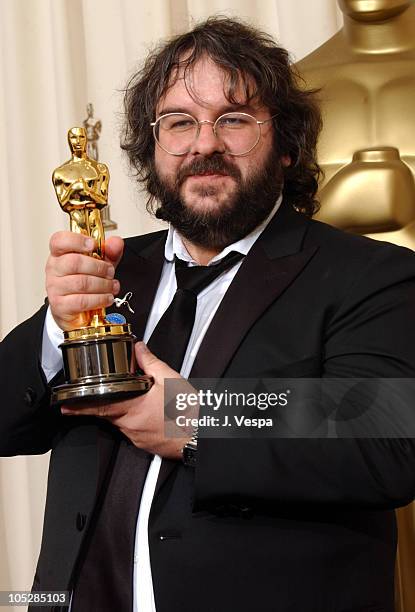 Peter Jackson, winner for Best Direction for "The Lord of the Rings: The Return of the King"