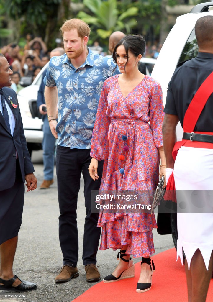 The Duke And Duchess Of Sussex Visit Fiji - Day 2