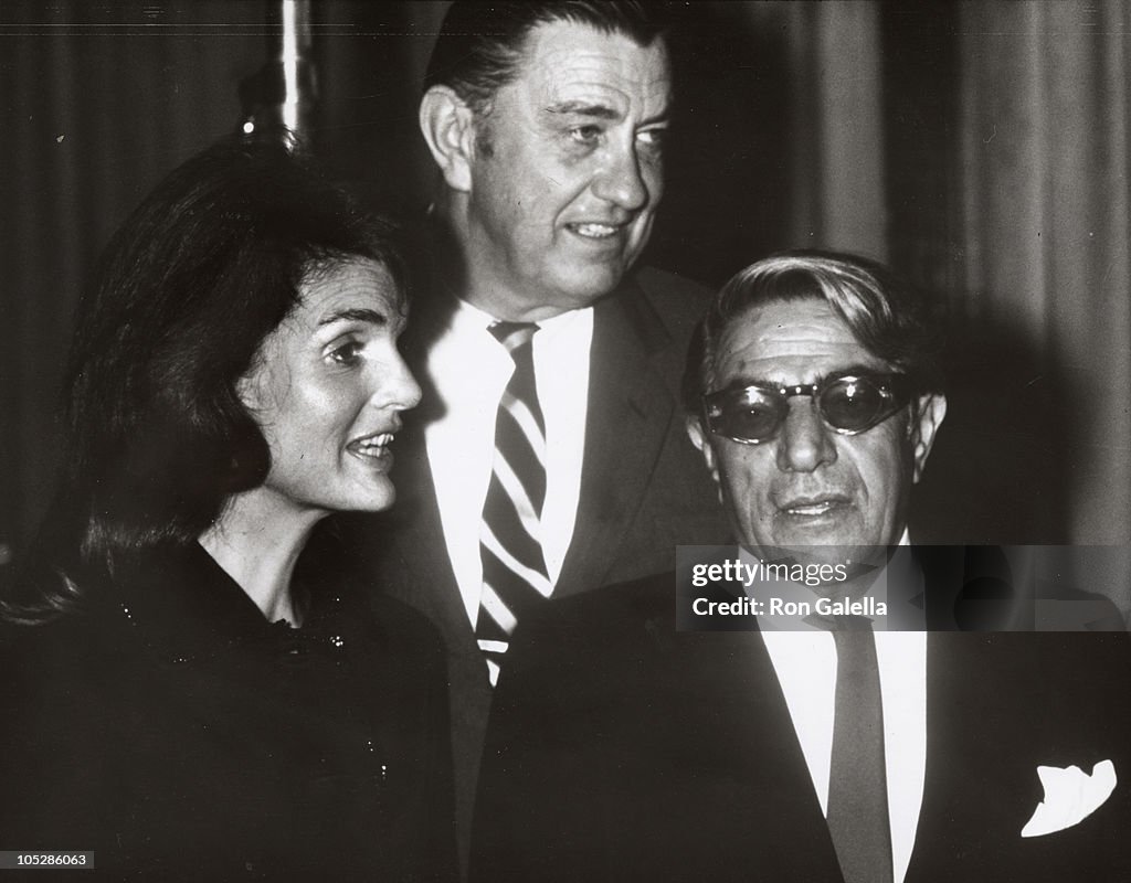 Jackie Kennedy Onassis, Aristotle Onassis, and Franklin D Roosevelt ...