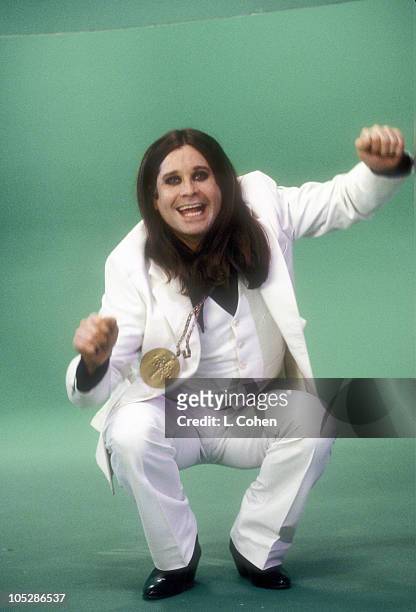 Ozzy Osbourne during Lester Cohen Archives in Los Angeles, California, United States.