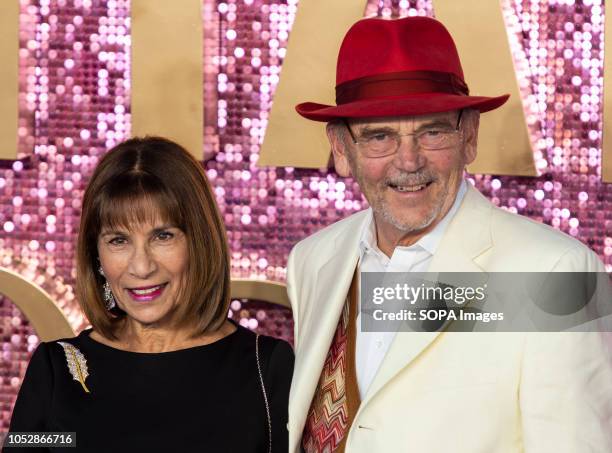 Kashmira Cooke and Mike Reid attends the World Premiere of 'Bohemian Rhapsody' at SSE Arena Wembley.