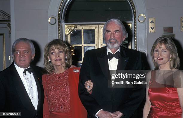 Marty Richards, Veronique and Gregory Peck and Donna Hanover