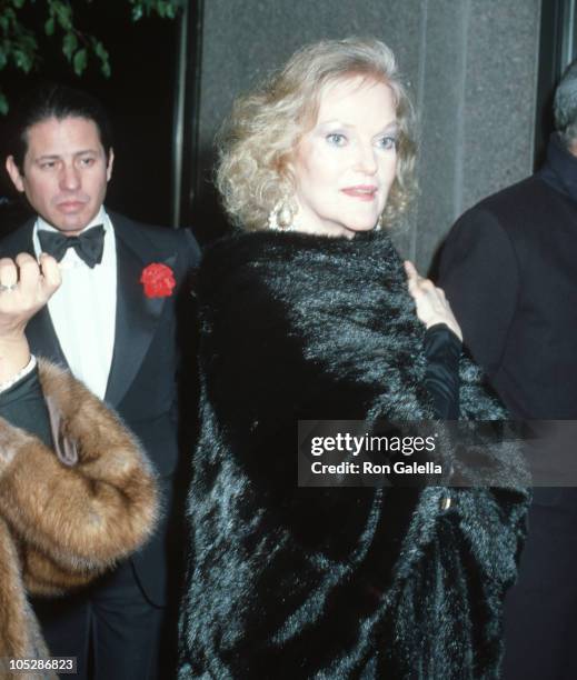 Doris Duke and guests during Steve Rubell's Birthday Party Hosted by Halston at Olympic Towers in New York City, New York, United States.