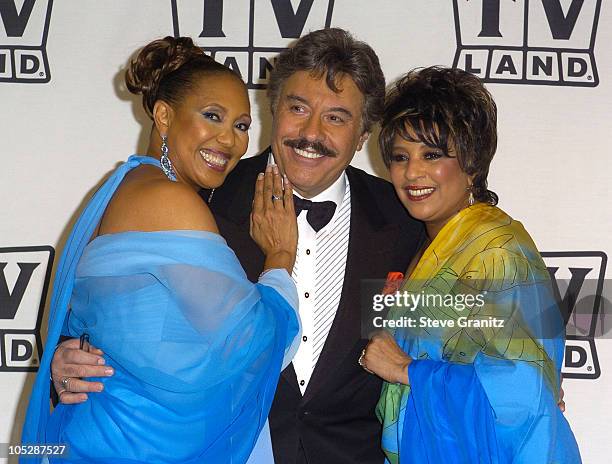 Tony Orlando and Dawn during 2nd Annual TV Land Awards - Press Room at The Hollywood Palladium in Hollywood, CA, United States.