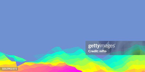abstract background - large wave stock illustrations