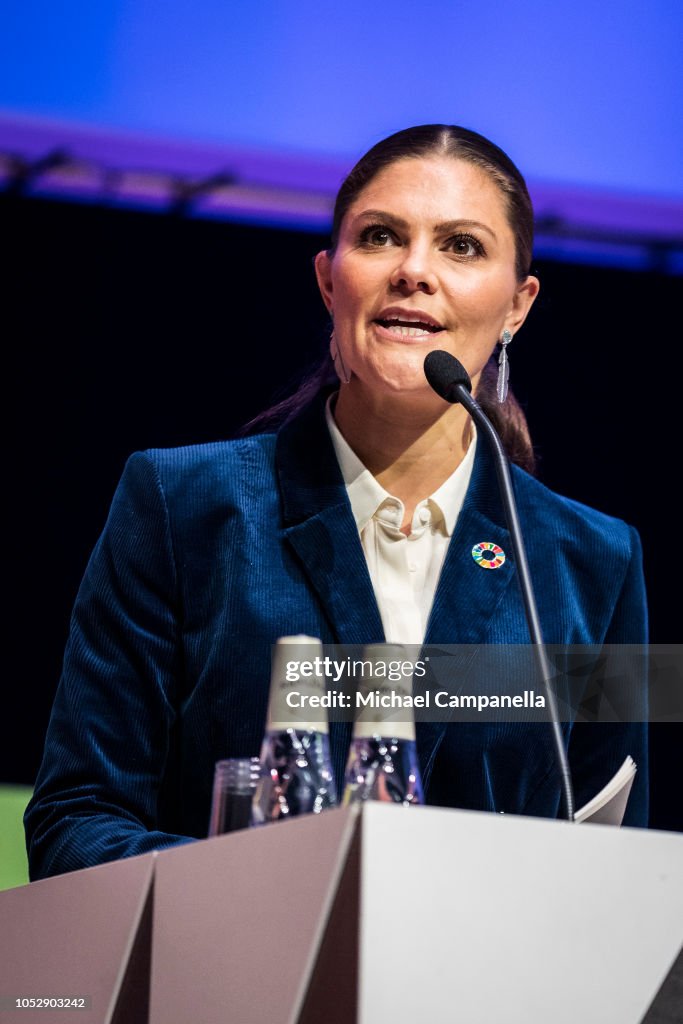 Swedish Royals Attend Generation Peps 'Pep Forum'
