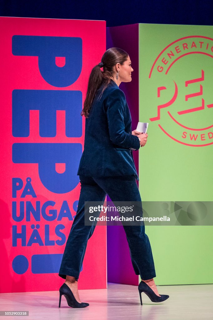Swedish Royals Attend Generation Peps 'Pep Forum'