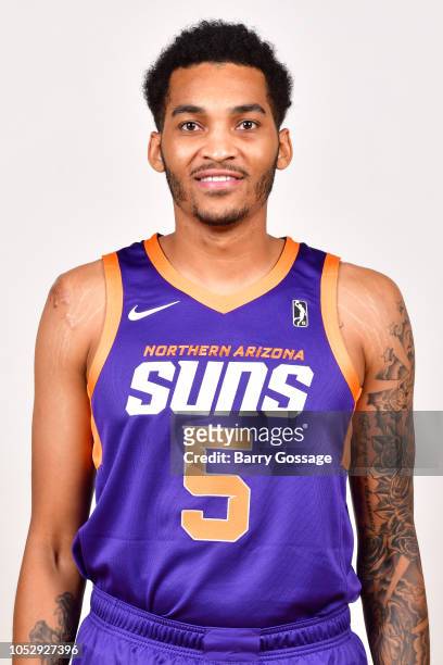 Laquinton Ross of the Northern Arizona Suns poses for a head shot during the NBA G-League media day on October 22, 2018 at Prescott Valley Event...