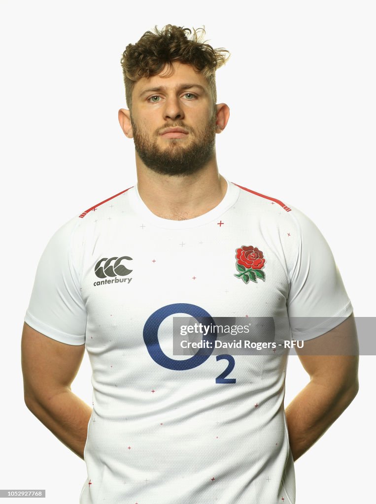 England Squad Portraits