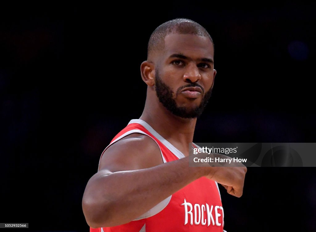 Houston Rockets v Los Angeles Lakers