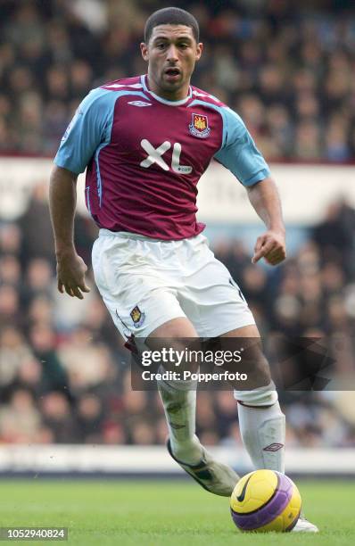 Hayden Mullins of West Ham in action during the Barclays Premier League match between West Ham United and Reading at Upton Park in London, England on...